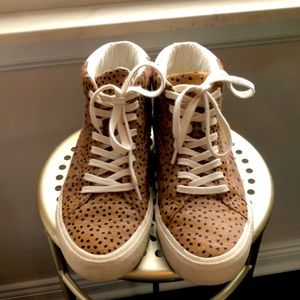 Madewell Cheetah Print Sneakers